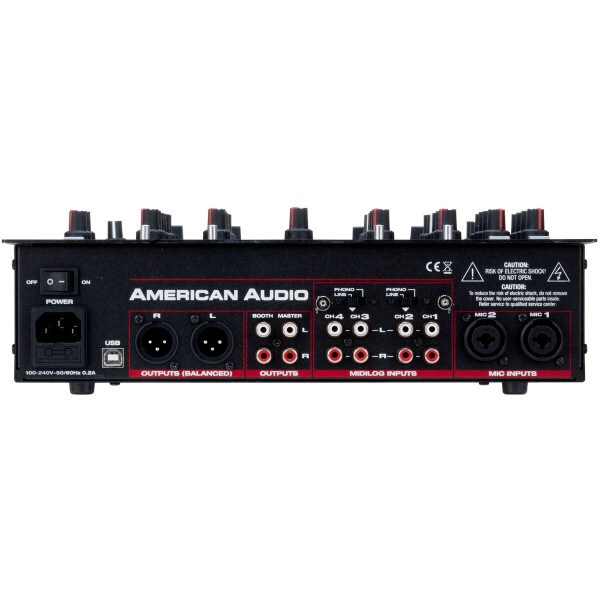 Main product image for American Audio 14MXR 14" 4-Channel DJ Mixer and MID 244-4498